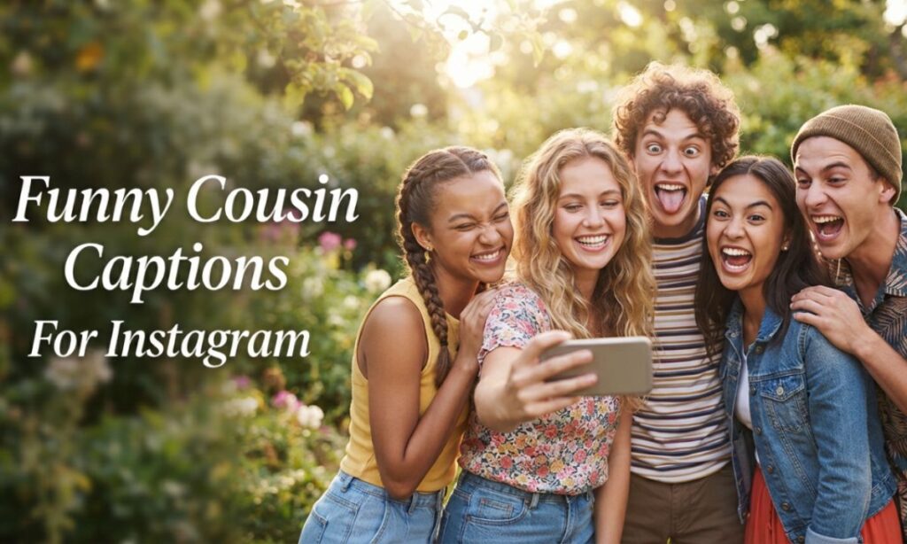 Funny Cousin Captions