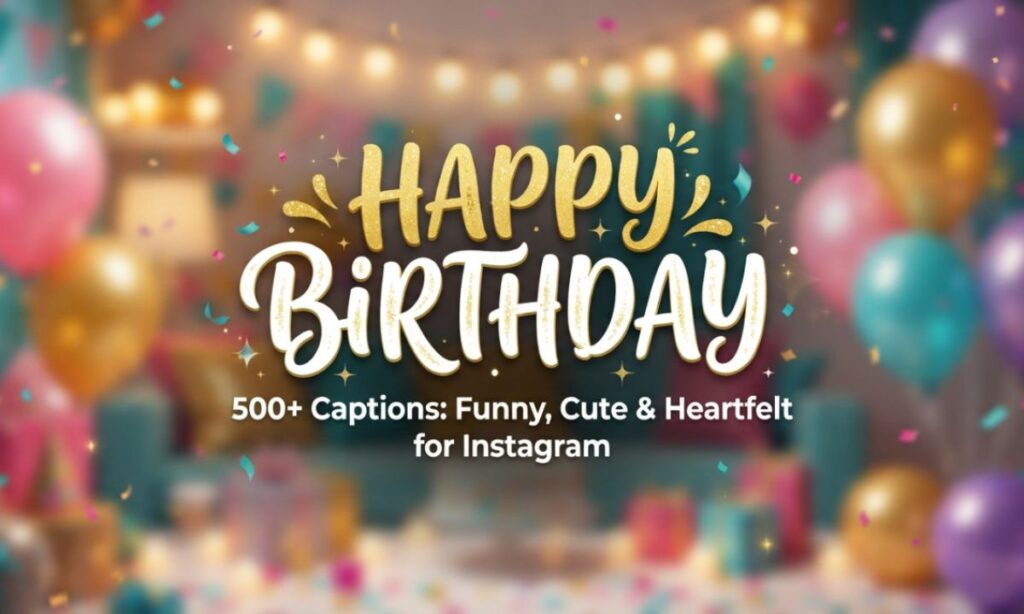 Birthday Captions