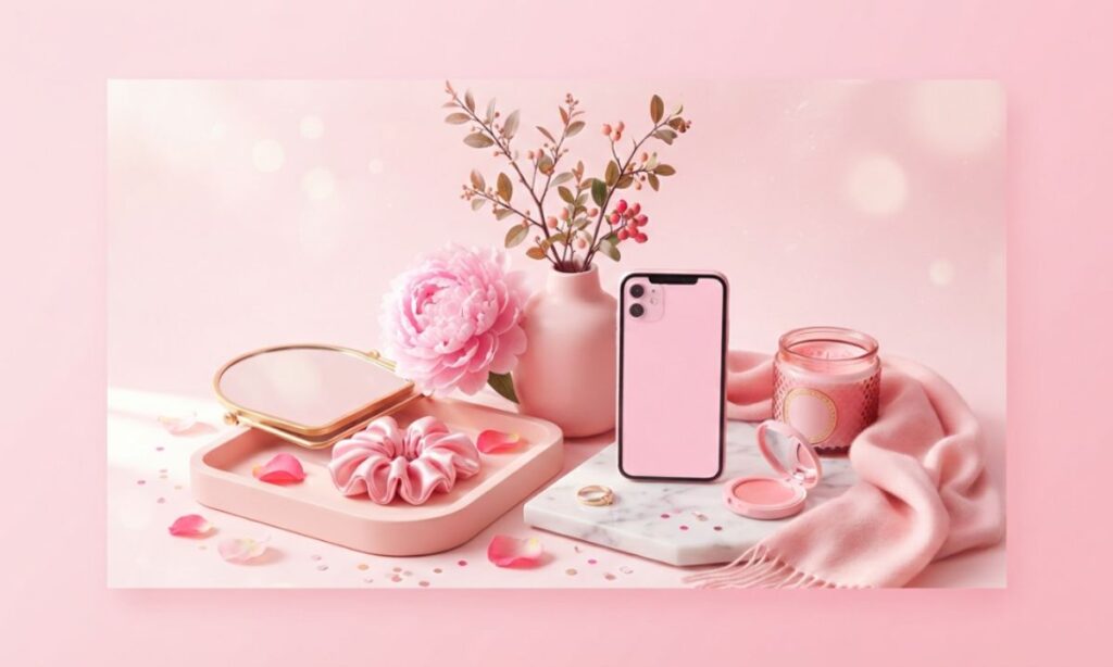 Pink Captions
