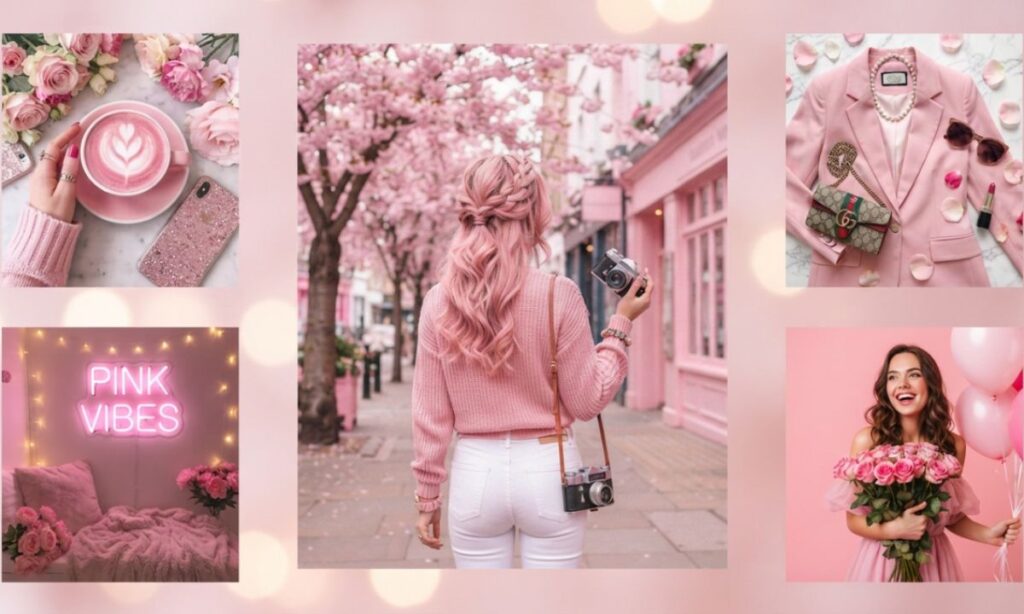 Pink Captions