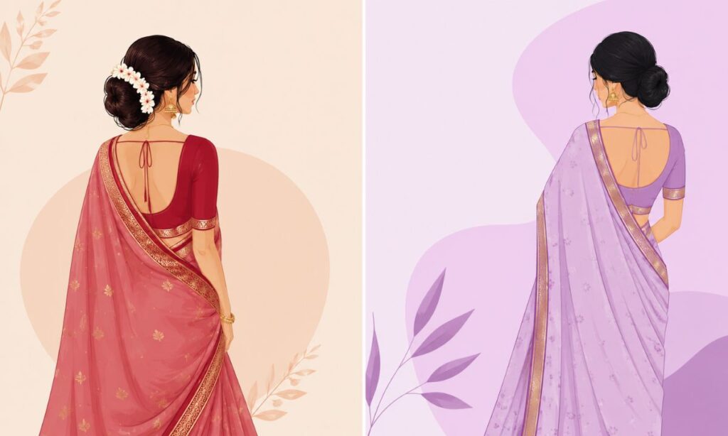 Saree Captions in Bengali 