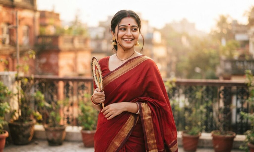 Saree Captions in Bengali