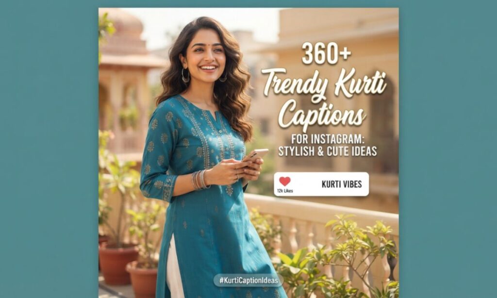 Trendy Kurti Captions