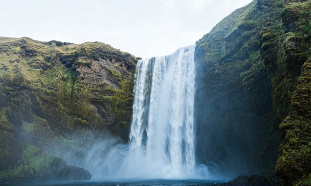 Waterfall Captions