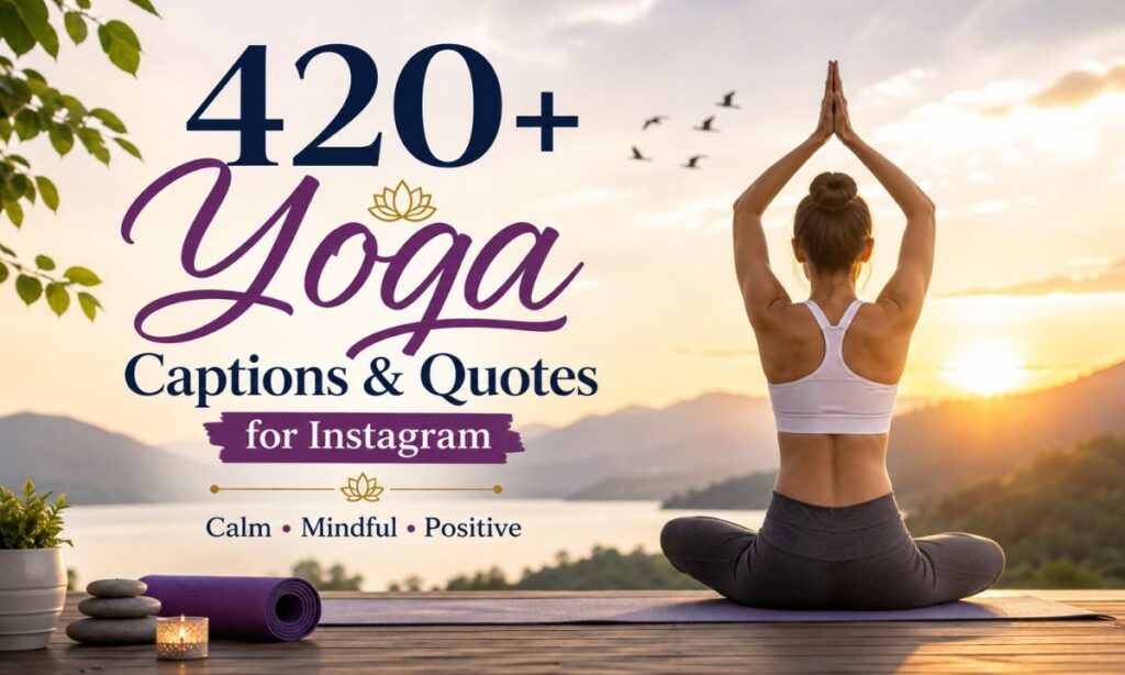 Yoga Captions & Quotes