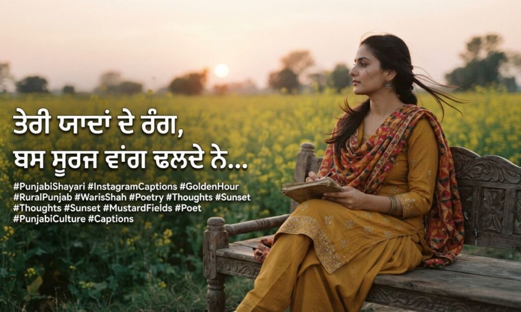 Punjabi Shayari Captions for Instagram