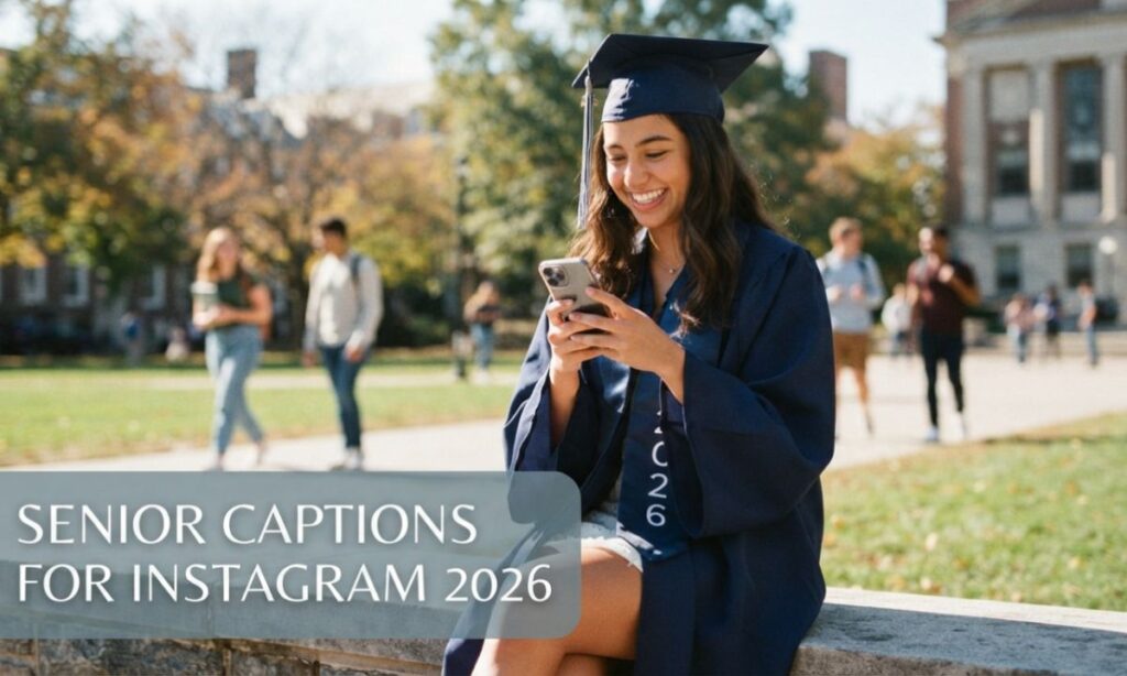Senior captions for Instagram 2026