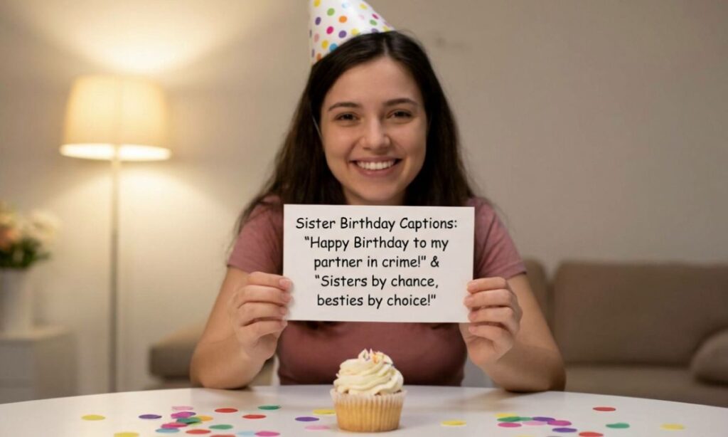 Sister Birthday Captions