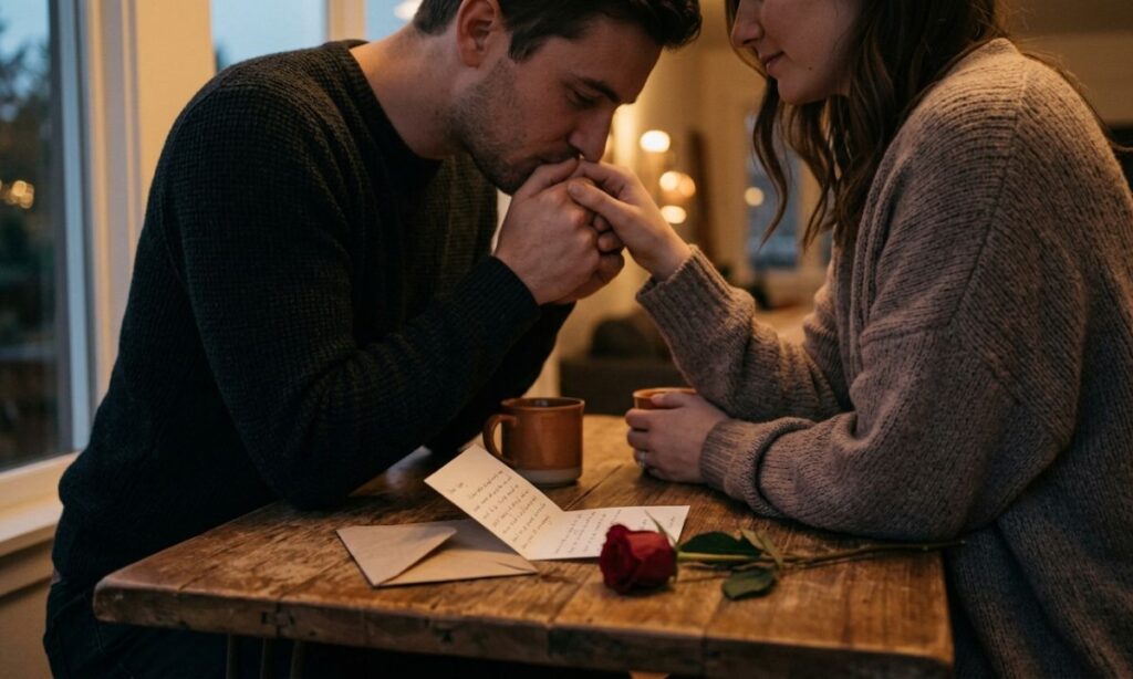 Romantic apology messages for him