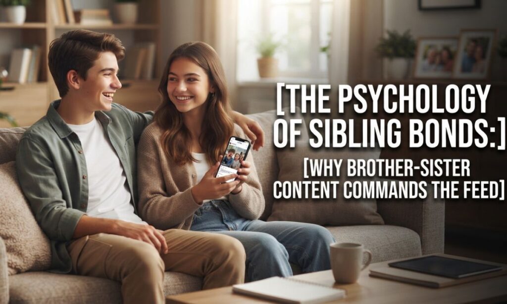 The Psychology of Sibling Bonds Why Brother-Sister Content Commands the Feed