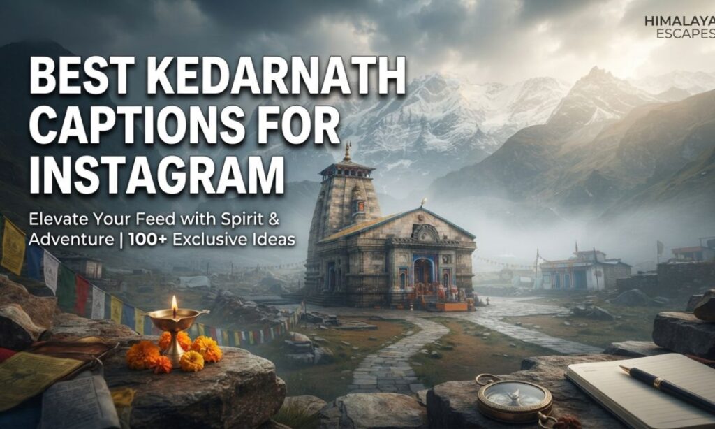 Best Kedarnath Captions for Instagram