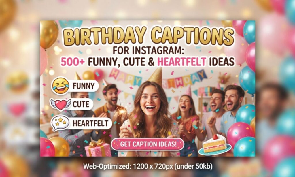 Birthday Captions