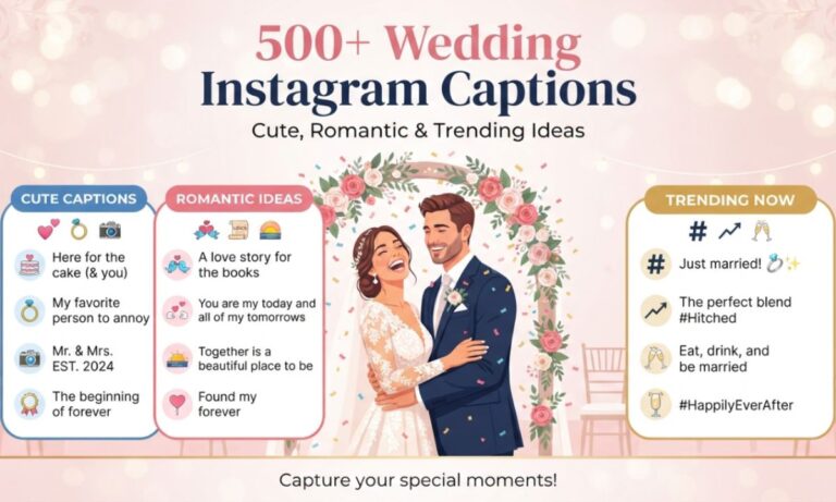 Wedding Instagram Captions