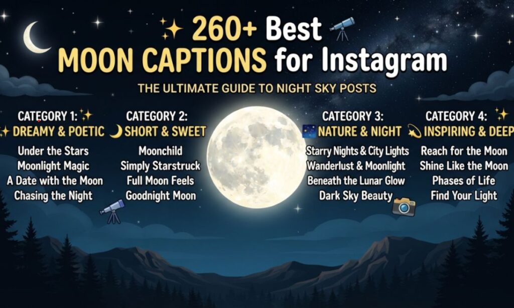 Moon Captions