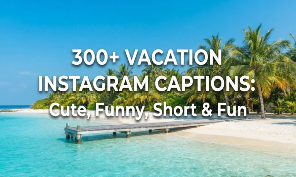 Vacation Instagram Captions