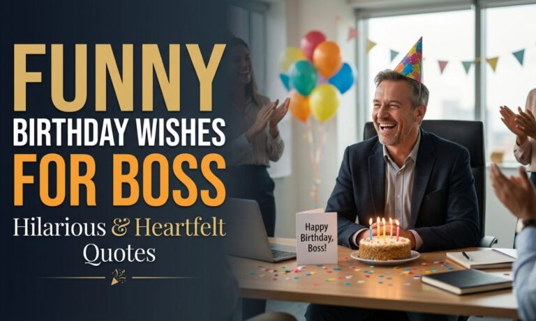 Funny Birthday Wishes for Boss