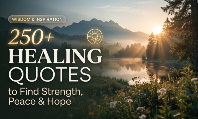 Healing Quotes to Find Strength, Peace & Hope