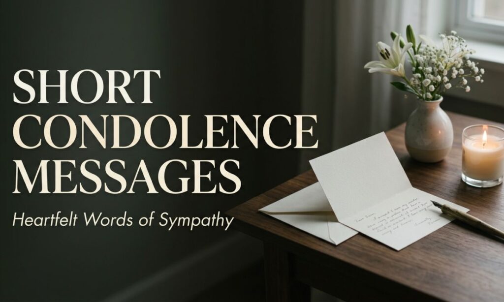 Short Condolence Messages
